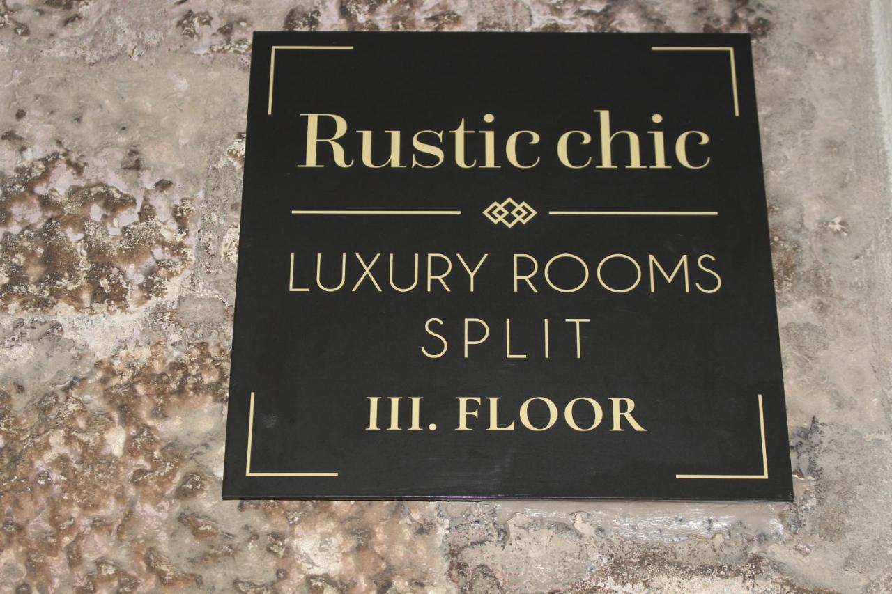 Luxury Rooms Rustic Chic Split Buitenkant foto